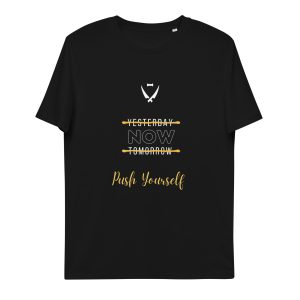 "Now - Push Yourself" organic cotton t-shirt