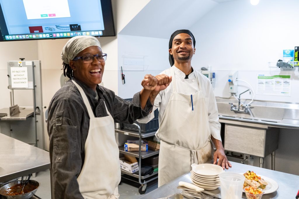 Two GO Cook student in RVA cohort